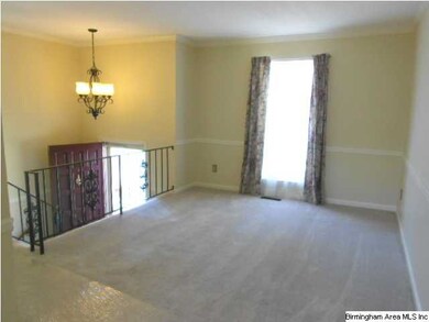 The open living room