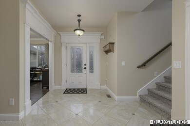 Beautiful tiled entry