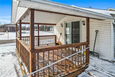 Back covered Porch from Family Room