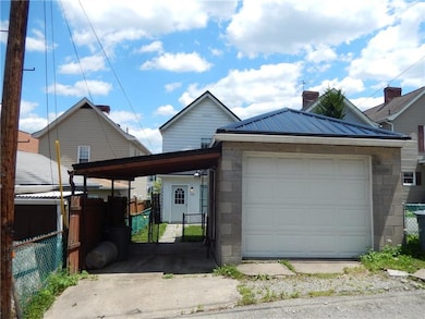 Off street parking with garage and carport.