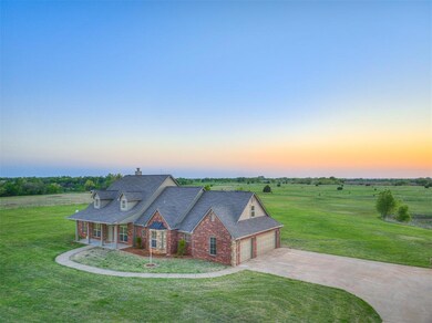 Peaceful country living in this gorgeous home.