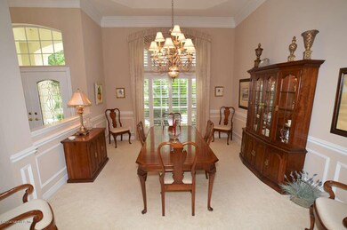 Formal Dining w/Molding & Chair Rail