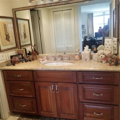 custom wood cabinet and granite counter