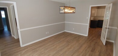 Another view of the formal dining. Leading into th