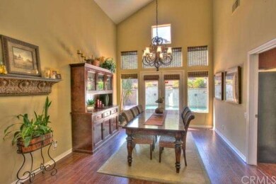 Formal Dining Room with French Doors leading to re