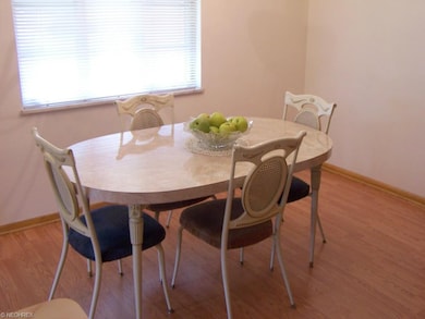 Dining area open to Kitchen