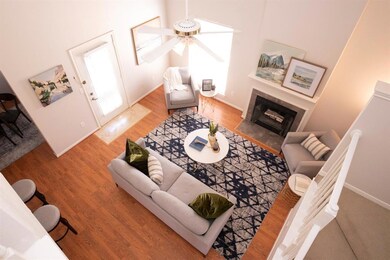 living room overhead