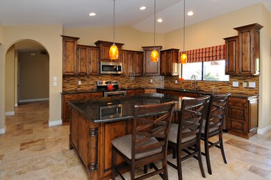 Large Kitchen Island with Breakfast Bar