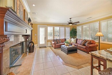 Kitchen opens up to a beautiful and spacious famil