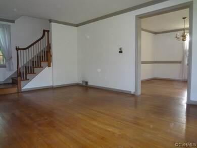 7709 Sweetbriar Road 
Living room looking towa