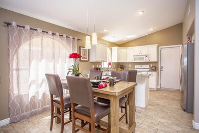 Dining Area and Garage Entry