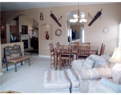 Living Room. VIEW OF DINING AREA WITH UPGRADED LIG