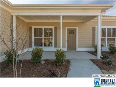 Covered front porch