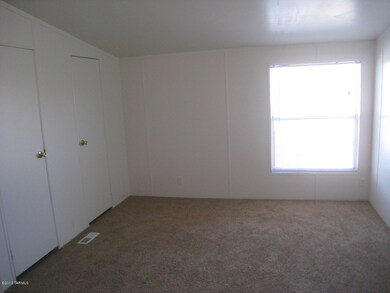 Master bedroom with dual closet