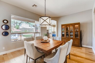 Light and bright formal dining