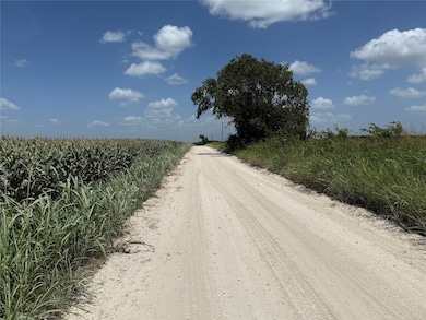 View of dirt / gravel road with a rural view and agricultural area