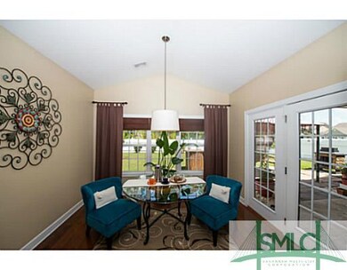 Breakfast Area. Large breakfast area with hardwood