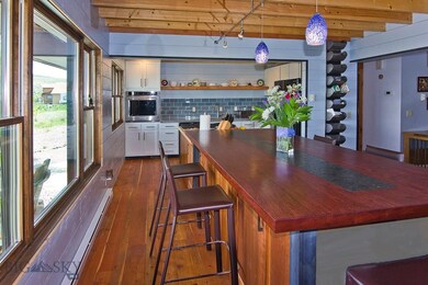 all new kitchen and hand crafted counter/table wit