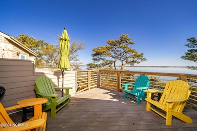 Open deck in back