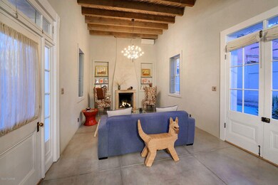 Window-lined living rm