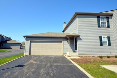 End Unit with a 2.5 Car Garage