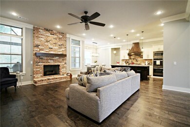 Great open concept floor plan with plenty of custom upgrades!