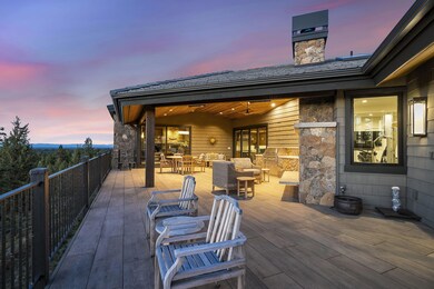 Twilight back deck