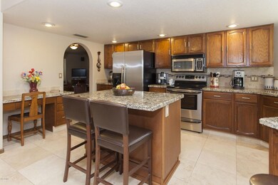 Updated, spacious kitchen