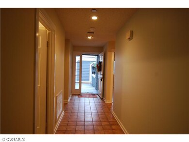 Foyer - Looking out towards the front door entranc