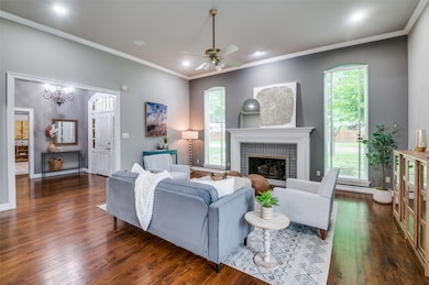 Living Room with view of front entry