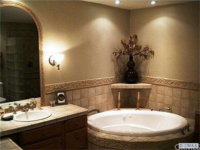 Incredible remodeled master bath.