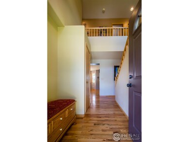 Beautiful wood floor entry!
