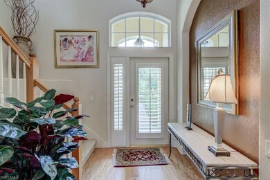 Spacious foyer