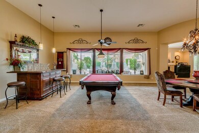 Beautiful entertainment area