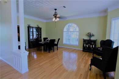 Spacious Combination Living and Dining Room-