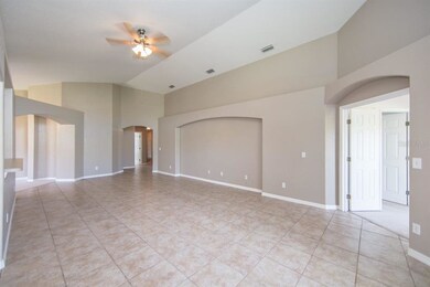Great Room is Enhanced with Planter Shelves and En
