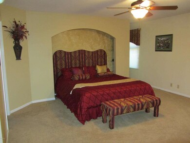 Master bedroom view 1