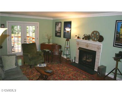 Den/Family/Great Room - French doors offer views o