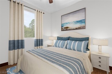 Paint color digitally changed and virtually staged