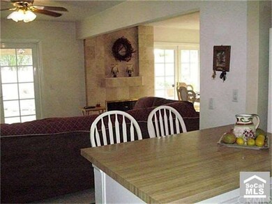 From the kitchen, looking across the counter to th