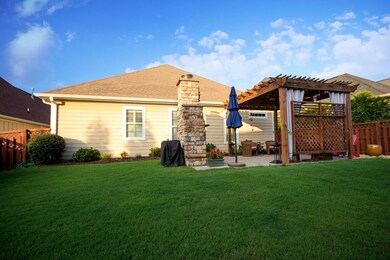 Backyard area