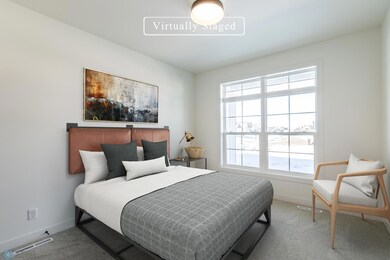 Virtually Staged Guest Bedroom