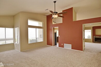 Lots of natural light.  Dining area.
