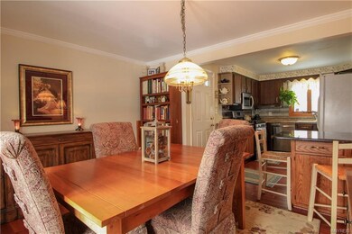 Imagine meal time or game night in this space.