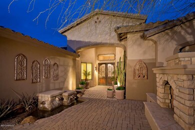 Courtyard water feature