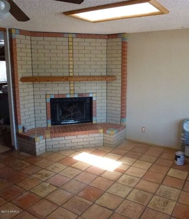 front room fireplace salt tile
