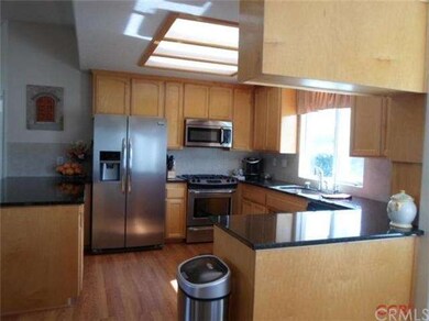 Granite counters with tile back splash & stainless