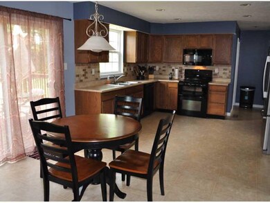 Kitchen. Eat-In Kitchen with Stainless Appliances 