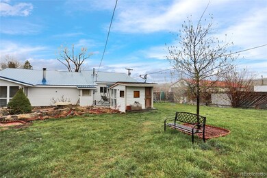 Backyard, and storage shed