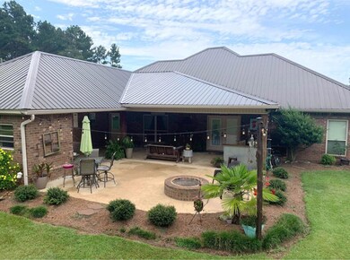 Back Patio Outdoor Kitchen Area